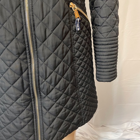 Vince Camuto Quilted Jacket Black Womens Medium - Picture 8 of 15